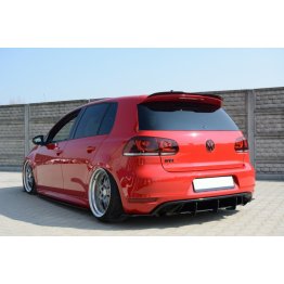 Накладка сплиттер на спойлер багажника на Volkswagen Golf VI GTI